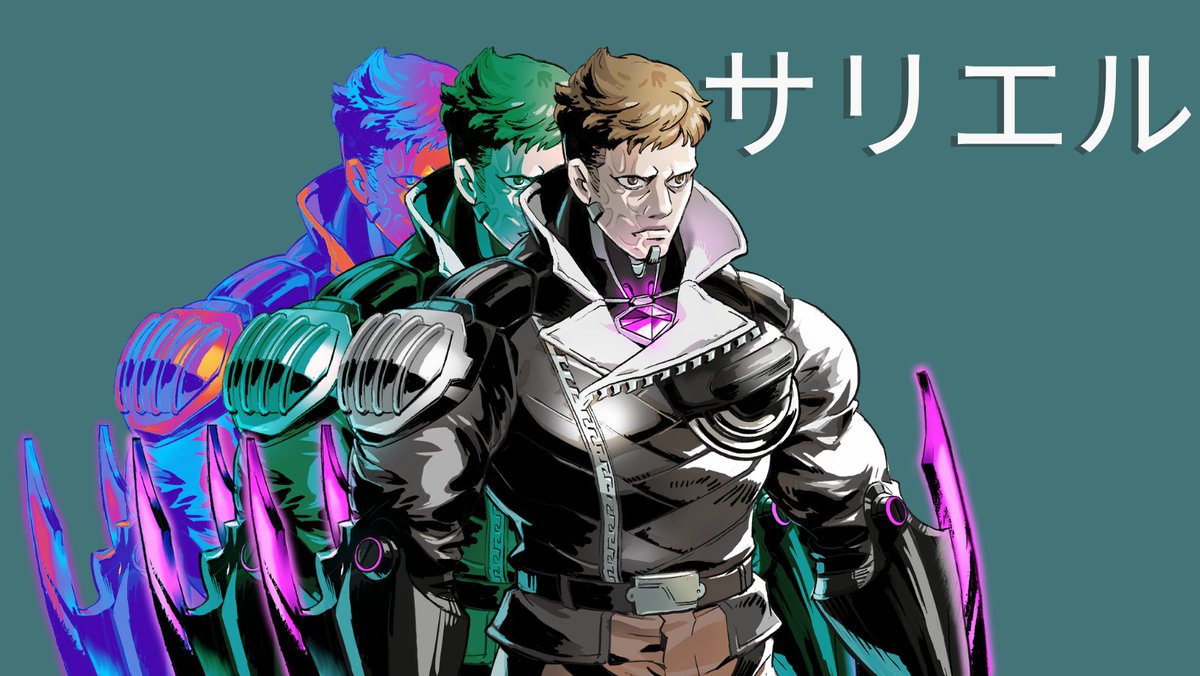 PennyBloodGame's tweet photo. (JP) おぉキャプテン、我らがキャプテン！ヘルハウンダーズのリーダー、サリエルは、現実主義の元エリート兵士。目的のためなら手段を選ばない。邪魔をしないほうがいい、その腕は見せかけだけじゃないのだから。
#pennybloodhellbound #サリエル https://t.co/2PEMrQ4dhv