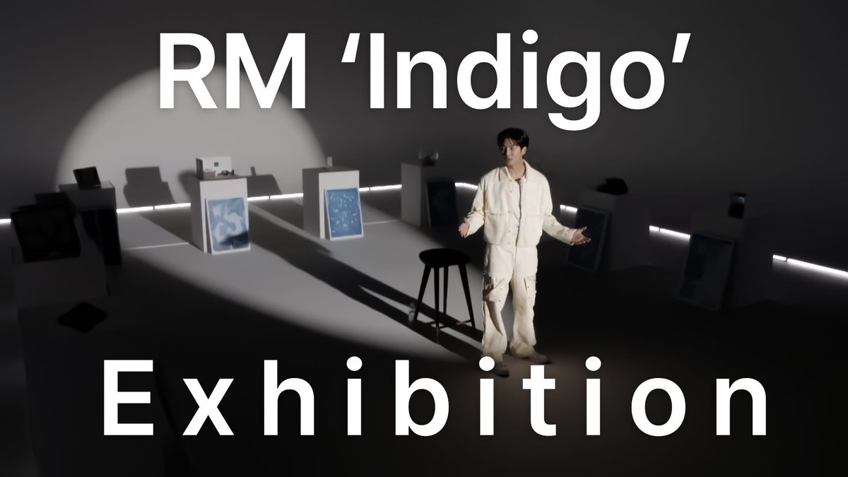 [#WePick📌] Celebrate the first anniversary of RM's [Indigo] by watching the 'Indigo' exhibition with docent KIM, NAMJUN again on Weverse Zone!

🎥 weverse.onelink.me/qt3S/bqtgrgtj

#BTS #RM 
#Indigo #Indigo1stAnniversary #Weverse_LIVE