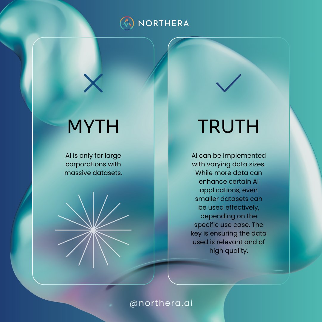 Unveiling the AI Mystery: Myth or Truth?
Explore our offerings at northera.ai/ai-tools/.

#AIRevolution #TechTruths #MythBusters #AIFacts #FutureTech