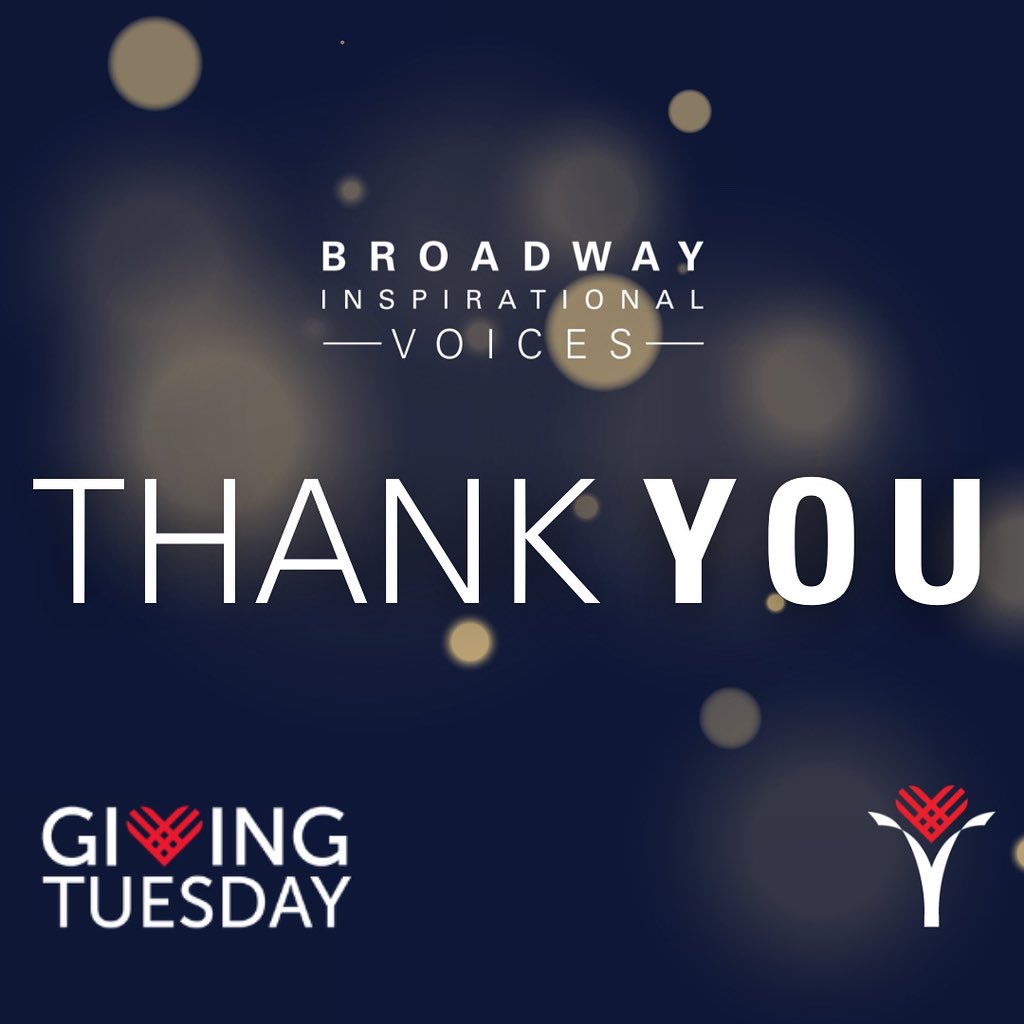THANK YOU for joining us for Giving Tuesday, we so appreciate every shared post, tag, comment and donation amount given to BIV! More than ever before we are made certain that community is at the center of everything we do. We will continue to find hope and make harmony! 💙