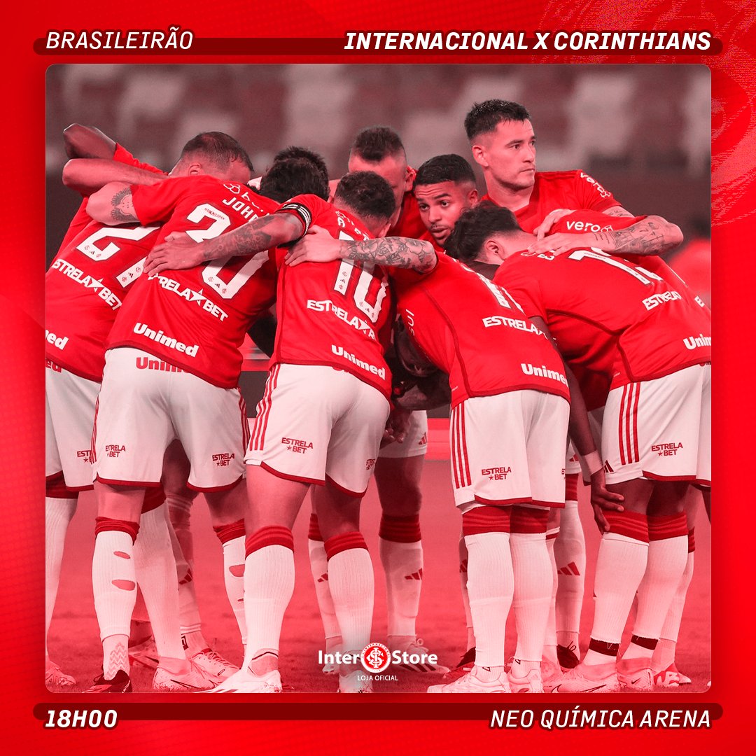 lojadocolorado's tweet image. #DiaDeInter🔴⚪

Perto ou longe, sempre contigo Colorado!

🛒 Camisa I 23/24 &amp;gt; bit.ly/3m1g9Jy

⚽ Corinthians X Internacional
🏟 Neo Química Arena
⏰ 18h00
🏆 Brasileirão