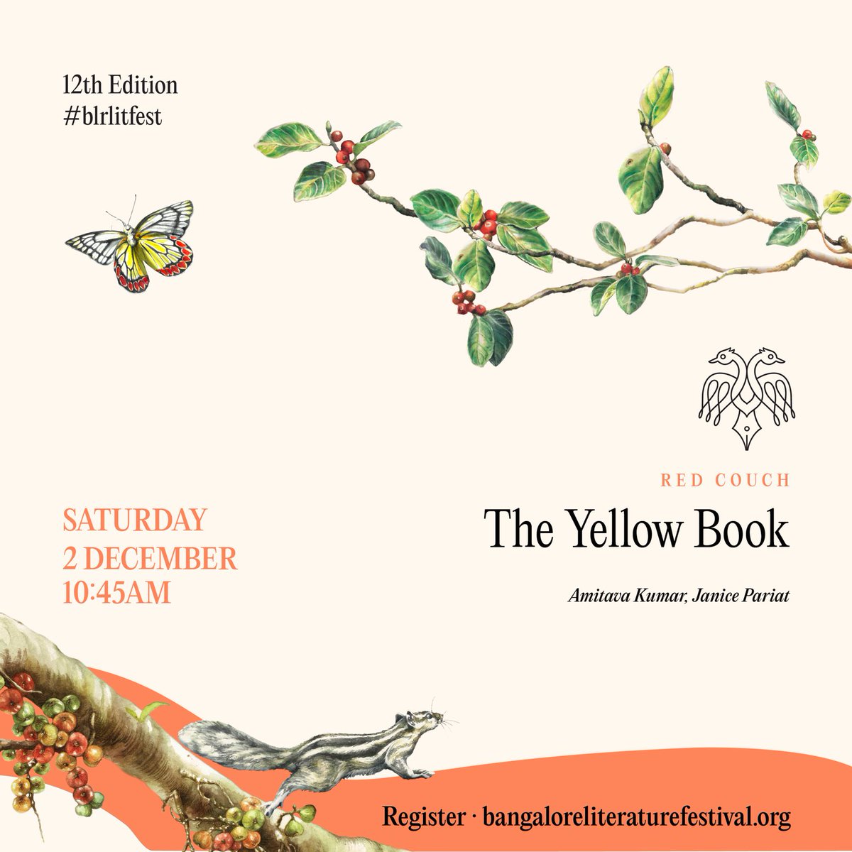 My book launch this morning at #blrlitfest