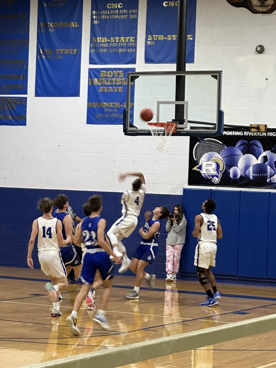 rivertonrams's tweet image. Final Score:  Riverton 86, Cherryvale 31.  Great start to the season Rams👏🏼👏🏼👏🏼