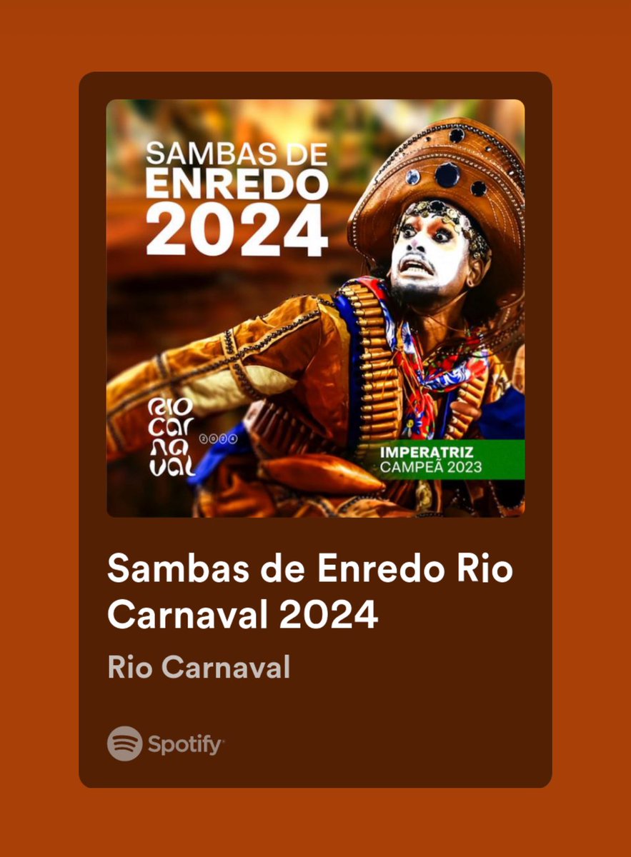 CD LIBERADO NAS PLATAFORMAS! 🎧💿 O álbum com os Sambas-Enredo de 2024 foi liberado pela @RioCarnaval nas plataformas digitais! Quais faixas vocês vão mais ouvir!? #CarnavalizeConosco open.spotify.com/album/2T0O5QwT…