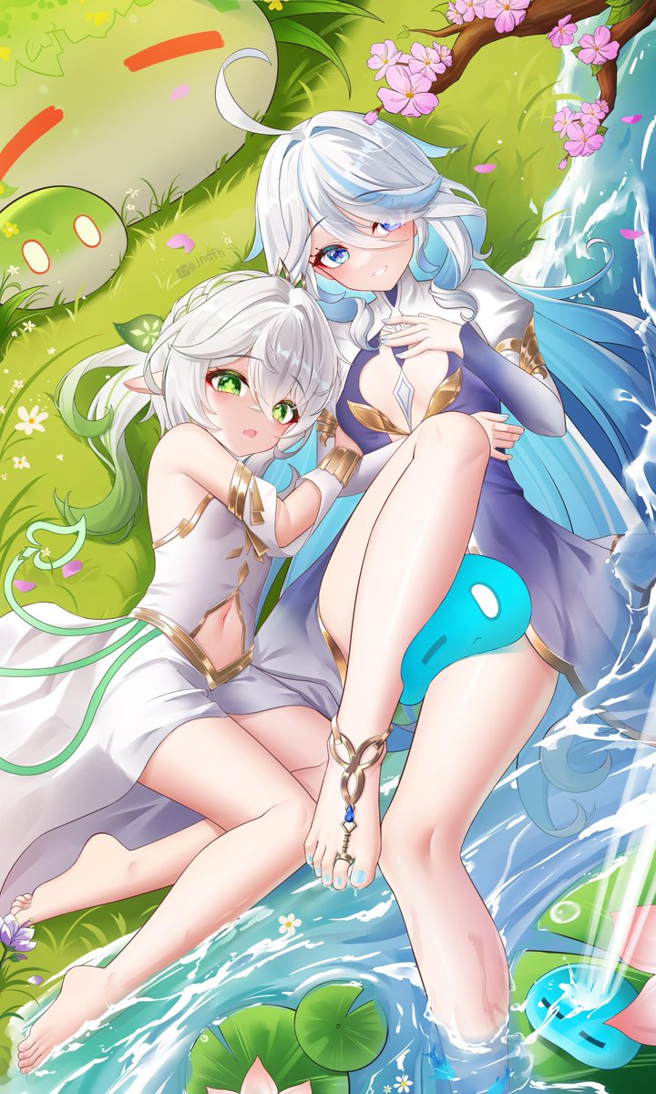 jndfh96217's tweet photo. #GenshinImpact #Nahida #Furina https://t.co/RPH19xX405