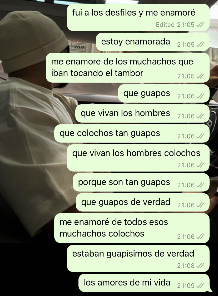 muy buenos días y que vivan los hombres, Dios los bendiga, los quiero mucho