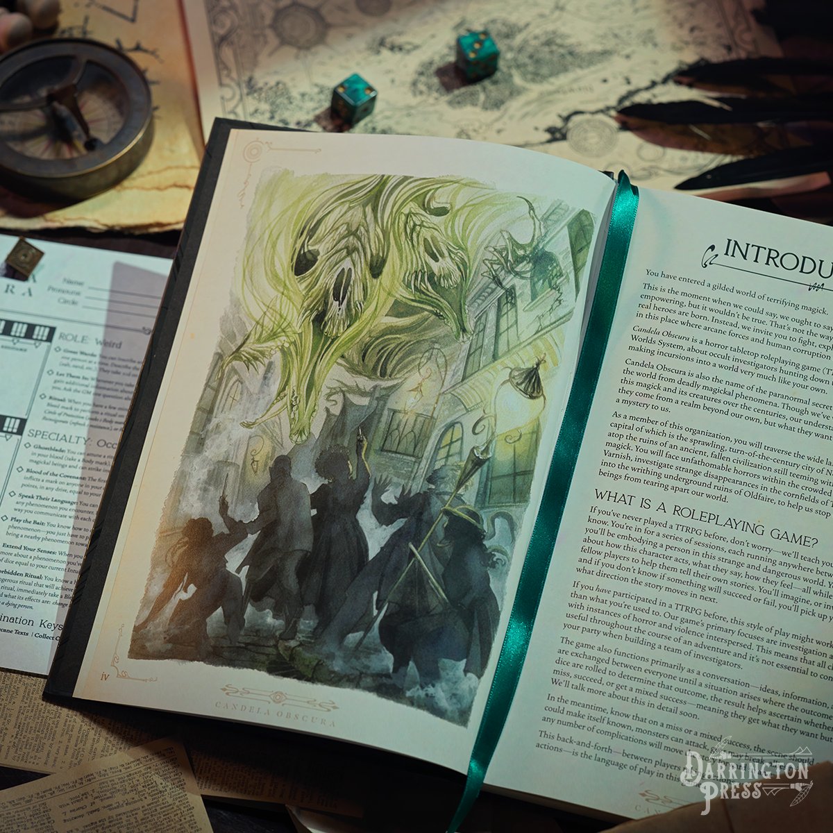 DarringtonPress's tweet photo. #CandelaObscura is calling!🕯️

Ready to start your own investigations? 

Join us all weekend in the Mox Game Lounge in room 201A at #PAXUnplugged and forge your own Circle to explore the horrors of the Fairelands with a book of your very own!

https://t.co/4CbYOvXqbH https://t.co/MmRr5bqsBa