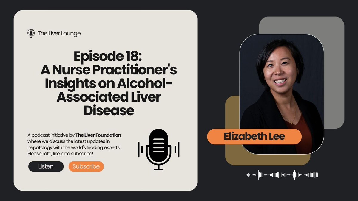 #LiverTwitter #GITwitter Happy to share the latest podcast episode with APN Elizabeth on how #collaborative care can take place to improve #health #outcomes in #ALD! 🎧theliverfoundation.podbean.com 📷spotify.link/aYuCWjOvHDb