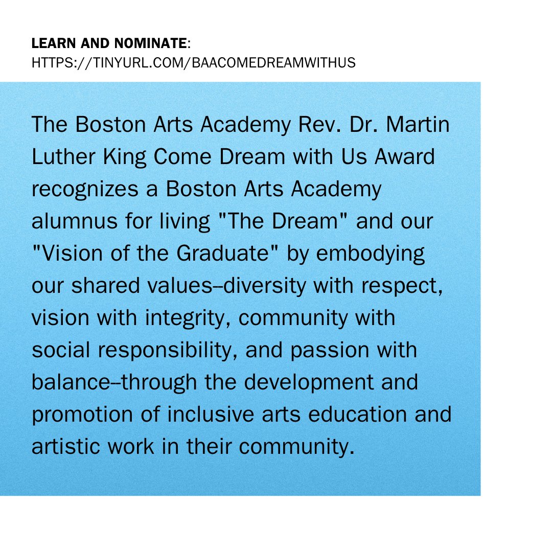 🌟To nominate and learn more about this award, visit the tiny URL or our website under 'Students & Alumni' Special thanks to James Perry for his art piece, 'Promised Land,' which will be featured with the award!