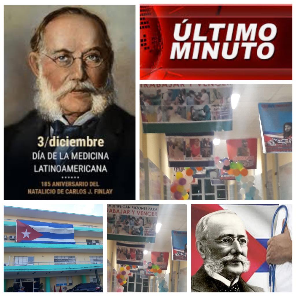 Listo .... El Hospital Universitario Manuel Ascunce Domenech de #Camaguey para Celebrar el Acto Provincial por el Día de la Medicina Latioamericana mañana sábado día 2 de diciembre a las 8.00am
 ¡¡¡Te Esperamos!!!
Feliz día de la Medicina Latioamericana #CubaPorLaVida