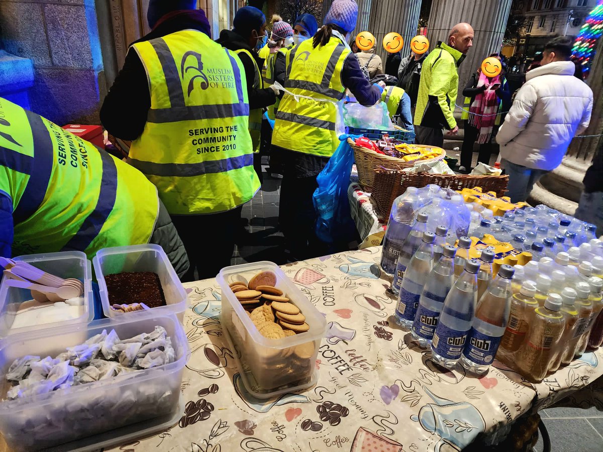 Muslim Sisters of Eire (@msoe_dublin) on Twitter photo As the temperatures have dropped this week, we decided that our soup run needed to be back on the streets. Despite last week's episode, we kept thinking of our service users and how much they rely on us.
Of course we were very nervous going in tonight but we have been liaising As the temperatures have dropped this week, we decided that our soup run needed to be back on the streets. Despite last week's episode, we kept thinking of our service users and how much they rely on us.
Of course we were very nervous going in tonight but we have been liaising