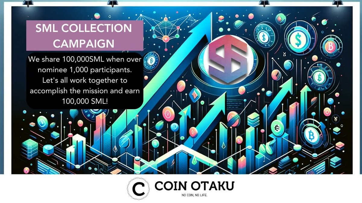[プレゼントキャンペーン！]
SmellTokenとコインオタクのコラボ企画‼️

参加はこちらのURLから↓↓
ocean-dict.com/ja/campaign/4e…

1,000名登録で総額100,000SMLがもらえる💰💰💰
期限：2023年12月8日まで

Smellは『フレグランス業界のデジタル変革』に挑戦するとてもユニークなプロジェクトです👍