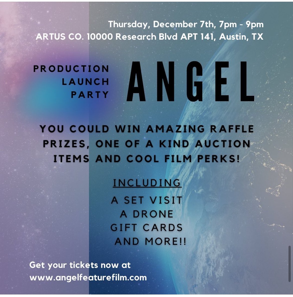 ECLVSdesigns's tweet photo. Good people of the Austin,TX area.

A film that I am working for is having a launch party 
🎉Thursday December 7th 7-9pm at ARTUS CO. 10000 Research Blvd 
Apt 141

I am doing wardrobe/costumes for this film. I hope you guys can check out the launch party. https://t.co/JIyCypEn5L https://t.co/t3zz8tKE5t