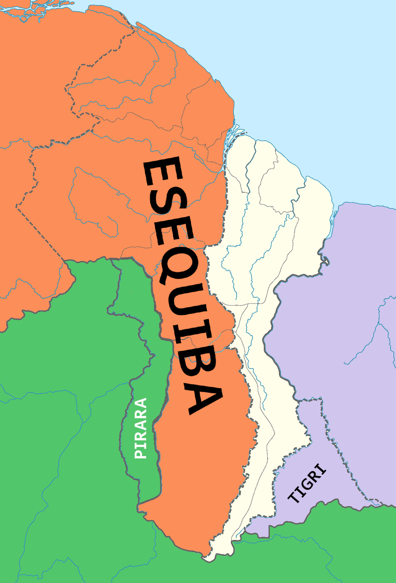 pirarabr's tweet photo. Que tal entrarmos na moda e reivindicarmos o que é nosso por direito? #pirara #EsequiboEsVenezuela #guyana #guiana

Você sabia que uma área de Roraima do tamanho da Eslovênia foi tomada de nós pela inglaterra no século passado? https://t.co/q67njBvdus