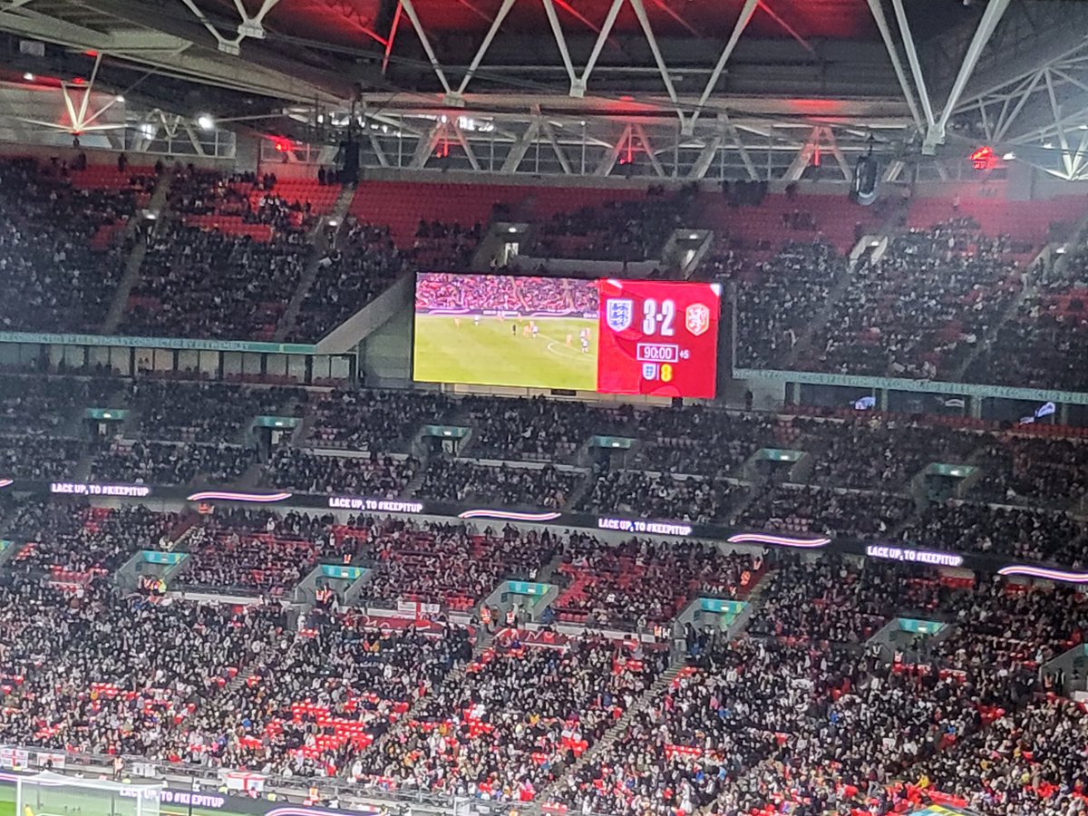 FevershamA's tweet photo. Absolutely amazing match! Plus a win for England!! Well done to the @Lionesses for a fabulous performance. The coach is on its way back. Our ETA is 3am. #England #Lionesses #TeamFeversham https://t.co/3UgBNZ0wZZ