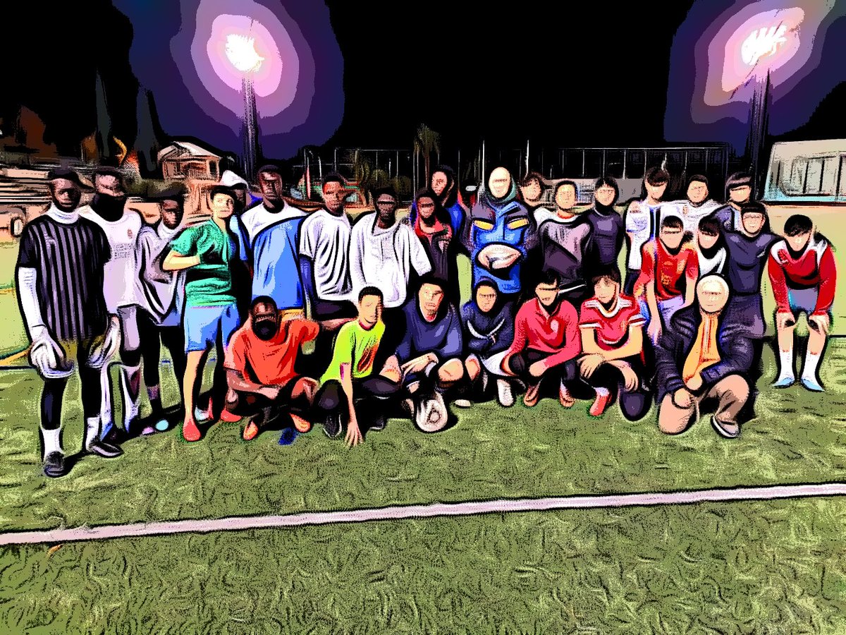 Nueva jornada deportiva de "Por fin viernes". Con la participación de 28 jóvenes y 2 voluntarios.