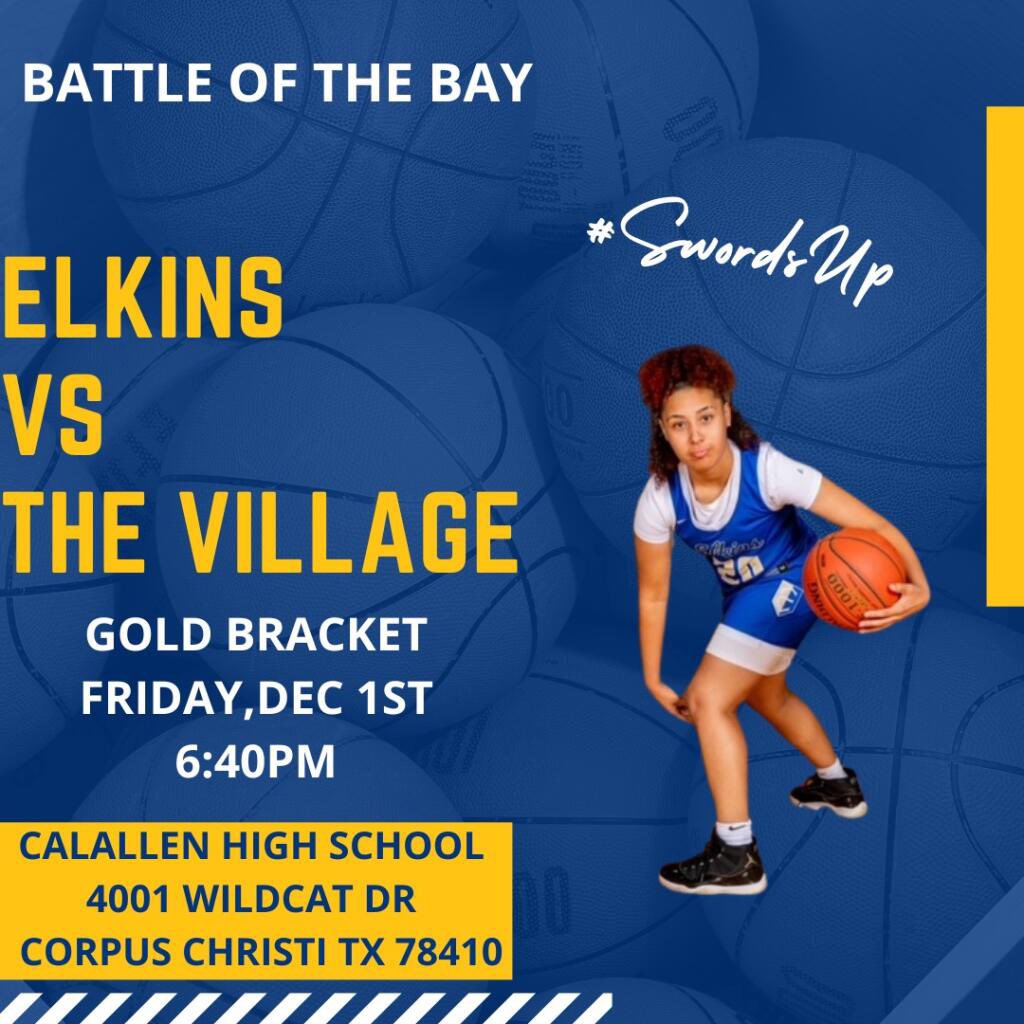elkins_girls's tweet photo. The Lady Knights are preparing for battle for game 1 of bracket play this evening. We look forward to keep the momentum going.
#SwordsUp⚔️💙
#KnightMentality
@FBISDAthletics 
@djackson11SU 
@CourtneyMuceus https://t.co/ZdlKP5jFP4