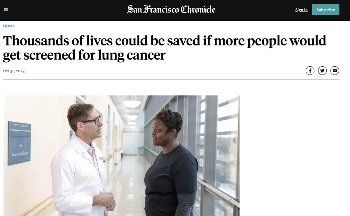 Reasons not to be screened for lung cancer — and why they don't hold up. Check out this article by Dr. Dan Boffa addressing common reasons people give for not participating in lung cancer screening 🫁 @sfchronicle 👉sfchronicle.com/sponsoredartic…