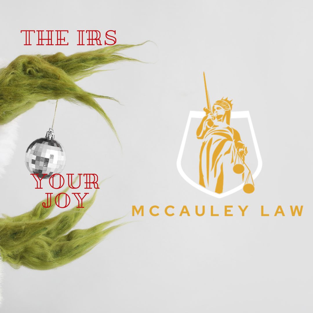TAXJAMS's tweet photo. Is the #IRS stealing your peace of mind like the Grinch stole Christmas? Let #McCauleyLaw be your Cindy Lou Who 🎅 We'll resolve your #TAXJAM while you focus on merry moHoHoments. Don't let tax stress be the Grinch in your holiday – let #McCauleyLaw save the day! 🚀🔐 #TaxRescue https://t.co/GXa0aekbj8
