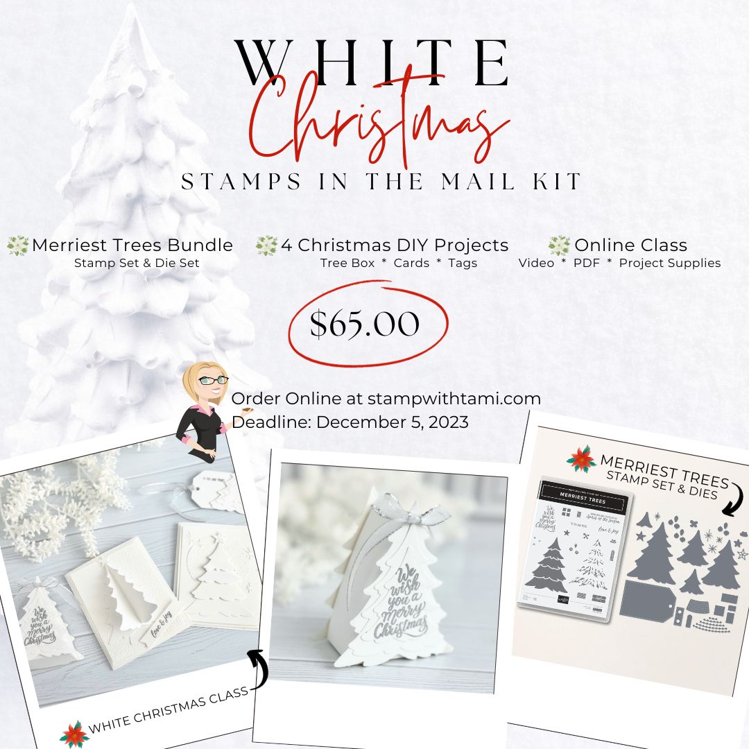 Calling all crafting enthusiasts! Want to make your Christmas gifts extra special this year? See my new 'White Christmas Kit'. 
👉 loom.ly/KsF9hhU

#stampinup #MerriestTrees #DIYChristmas