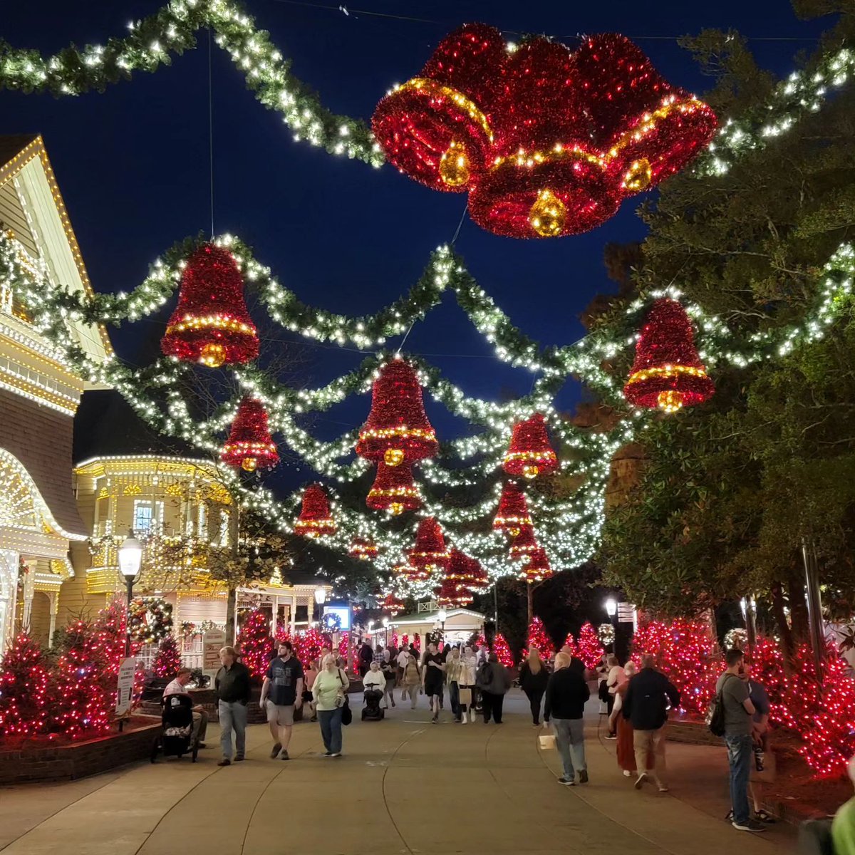 My_PigeonForge's tweet photo. Can you feel the Christmas spirit in the air?🎄  

📸: Shelley C. https://t.co/79saBGBTSf