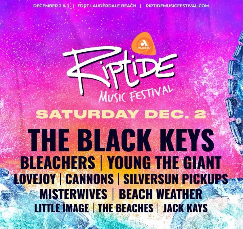 Who's excited for @Riptidefest!? It's gonna be a blast! What's better than music on the beach in Fort Lauderdale? There are still tickets left at riptidemusicfestival.com! #BrowardArts #RipTide2023