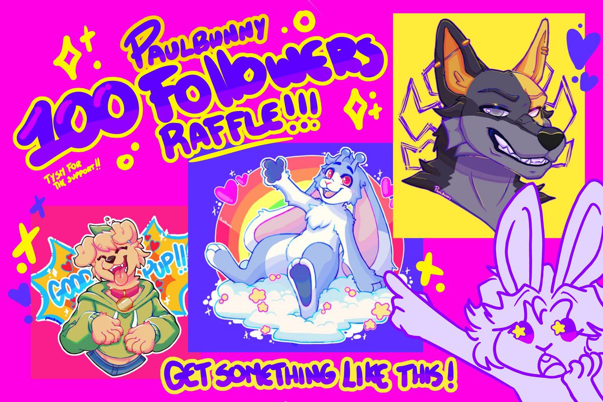 PaulRaccoonArt's tweet photo. 💜𝟭𝟬𝟬 𝗙𝗢𝗟𝗟𝗢𝗪𝗘𝗥𝗦 𝗥𝗔𝗙𝗙𝗟𝗘💜
Get a shaded fullbody!!💫

❕️RULES: 
☆Follow (optional but appreciated!)
☆Repost 🔄
☆Comment a SFW ref 💫
☆Tag 3 friends!! 💞

⭐️ENDS ON DECEMBER 10TH⭐️
#furry #furryfandom #art #artist #illustration #furryartist #draw https://t.co/0bMPJAHQ6R