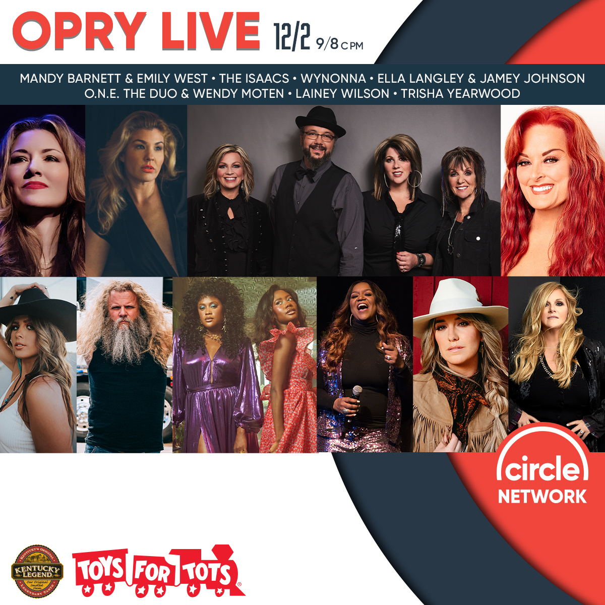 jamey_johnson's tweet photo. Join me, Lainey Wilson, Wynonna, Trisha Yearwood, Ella Langley, The Isaacs, Mandy Barnett &amp; Emily West, and O.N.E. The Duo &amp; Wendy Moten for a Grand Ole Opry Live tribute to The Judds this Saturday at 9/8c pm. Download the new Circle Now App to stream. #OpryLive #CircleAllAccess https://t.co/giAj3k55GO
