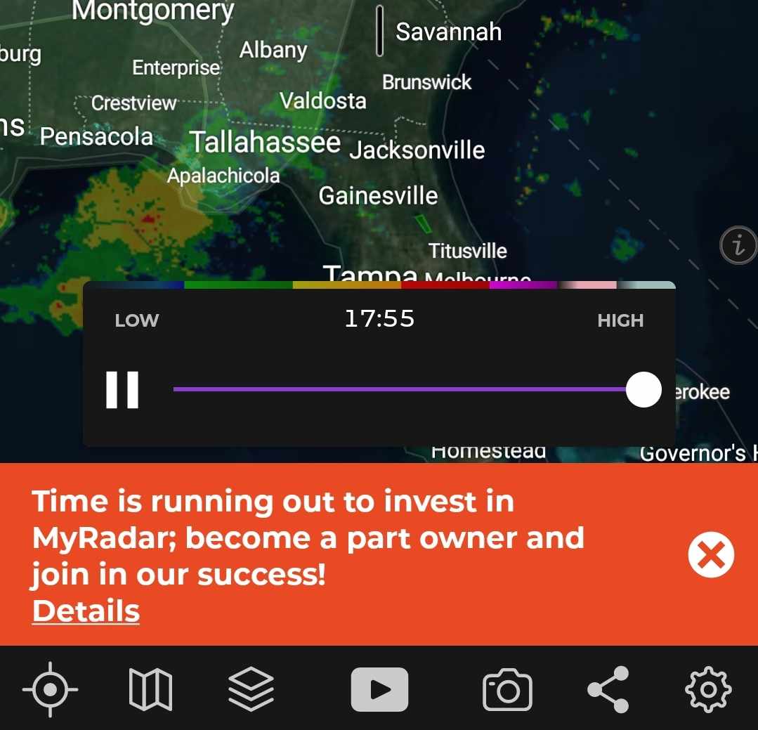 RubyTiger18's tweet photo. @MyRadarWX what is this about? when i click in the details it takes me to an apple site that is blank on my end https://t.co/cX4M4xr8Vz