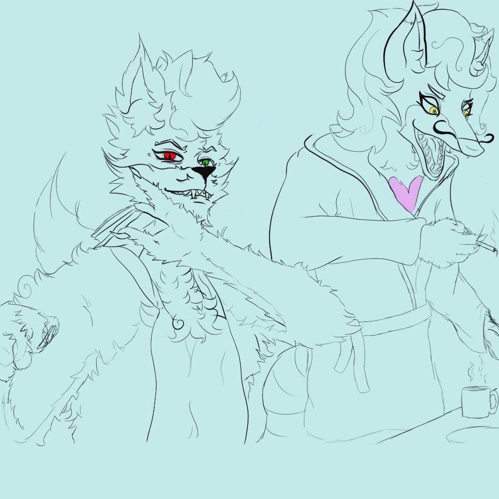 BoogieSp00kie's tweet photo. Fellas #furry #furryart https://t.co/r621mBftq8