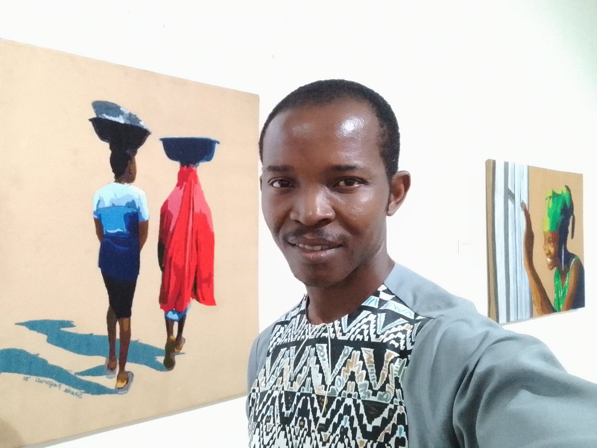 jonixstudios's tweet photo. When you see Artworks in photos, you will think you have seen it all until you see and if possible feel the art piece face to face.
Folashade Rashidat Fagorusi ' Solo Art Exhibition at National Museum curated by Mathew Oyedele which just concluded was such.  #NY https://t.co/05pjq9cvnC