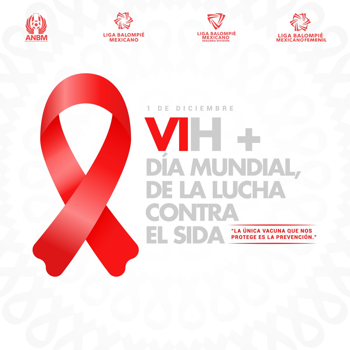 "La única vacuna que nos protege es la prevención"

#ANBM #VIHSIDA