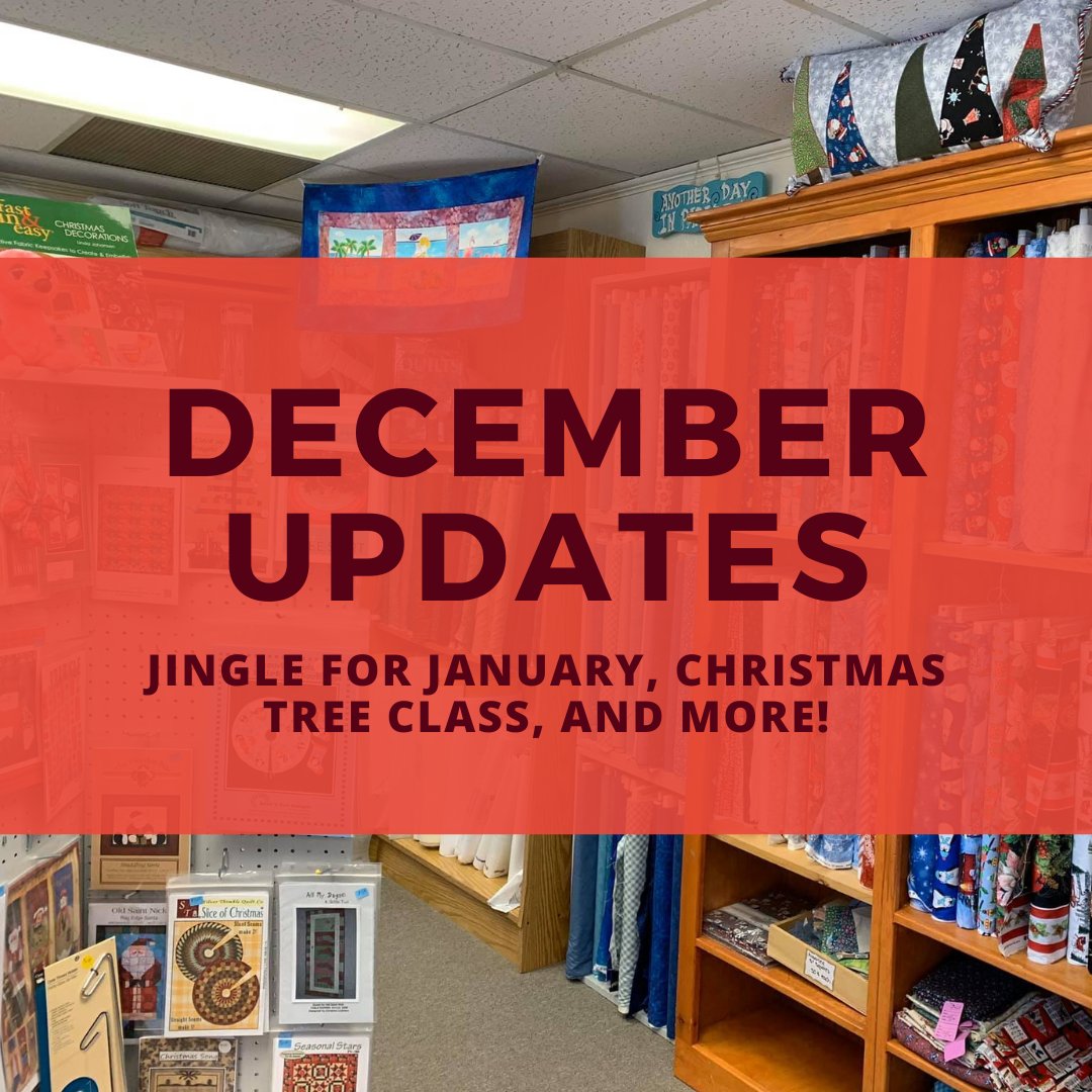 NHParadiseQuilt's tweet photo. It's time to sew happiness! Give the gift of knowledge this December with our fun classes, and stay tuned for more great news. Have a wonderful Christmas and holiday season! 🎄🧵

Read the latest article to learn more:
https://t.co/7u92gKzOcC
.
.
.
#paradisequilting #nbusiness https://t.co/FZbau7ebc2