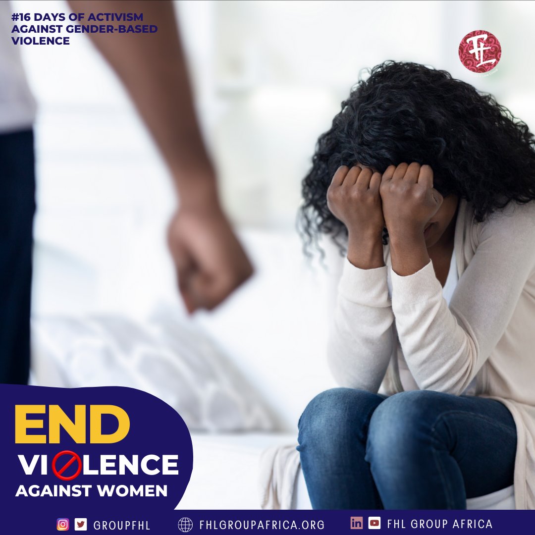 The most obvious signs of sexual and gender based violence are visible bruises, marks and scratches on the body. However, since sgbv can take many forms, the signs may be invisible. Some invisible signs include; isolation, anxiety, depression & low productivity. #16daysofactivism