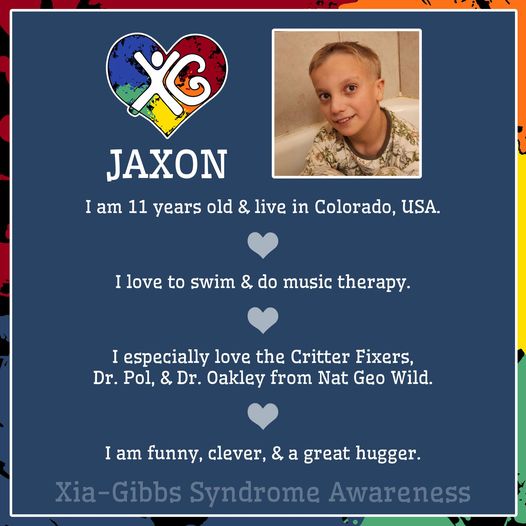 XGSociety's tweet photo. We are so proud of our amazing Xia-Gibbs Syndrome community and we want to help you get to know us better! Meet Jaxon.
#XiaGibbsAwareness
Donate at https://t.co/z5wqjIL33y to support our mission! https://t.co/Szim1z6AEb