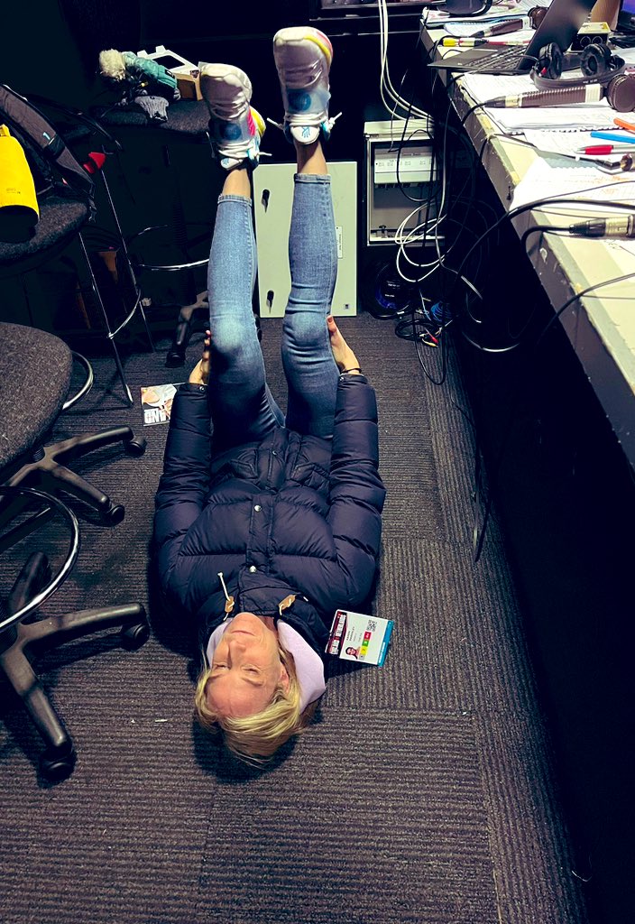 Need a lie down after the @Lionesses game 😅🦁 @5liveSport #ENGNED #UWNL