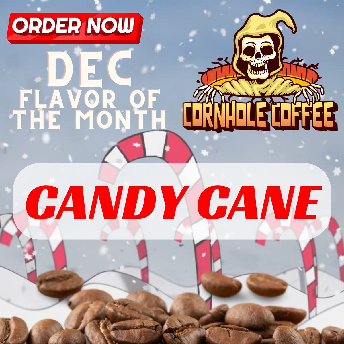 FLAVOR OF THE MONTH!!
Order Here: cornholecoffee.com/products/candy…
