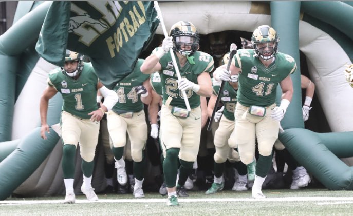 After a great conversation with <a href="/CoachMcConkey/">Mark McConkey</a> I’m blessed to receive my 6th offer from the university of Regina! <a href="/RecruitReady/">Recruit Ready</a> <a href="/CoachB_Anderson/">Bruce Anderson</a>