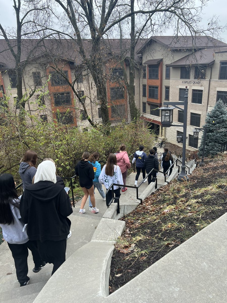 NewMarkAVID's tweet photo. Thank you @ParkUniversity for hosting our AVID @NMMSNorthstars today! Our students loved seeing the campus and hearing all about college life from your student ambassadors. The tour today definitely inspired and got our students thinking about their college goals! https://t.co/hKjAKZJDoA