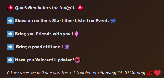 Tourney tonight in Discord Cya there !