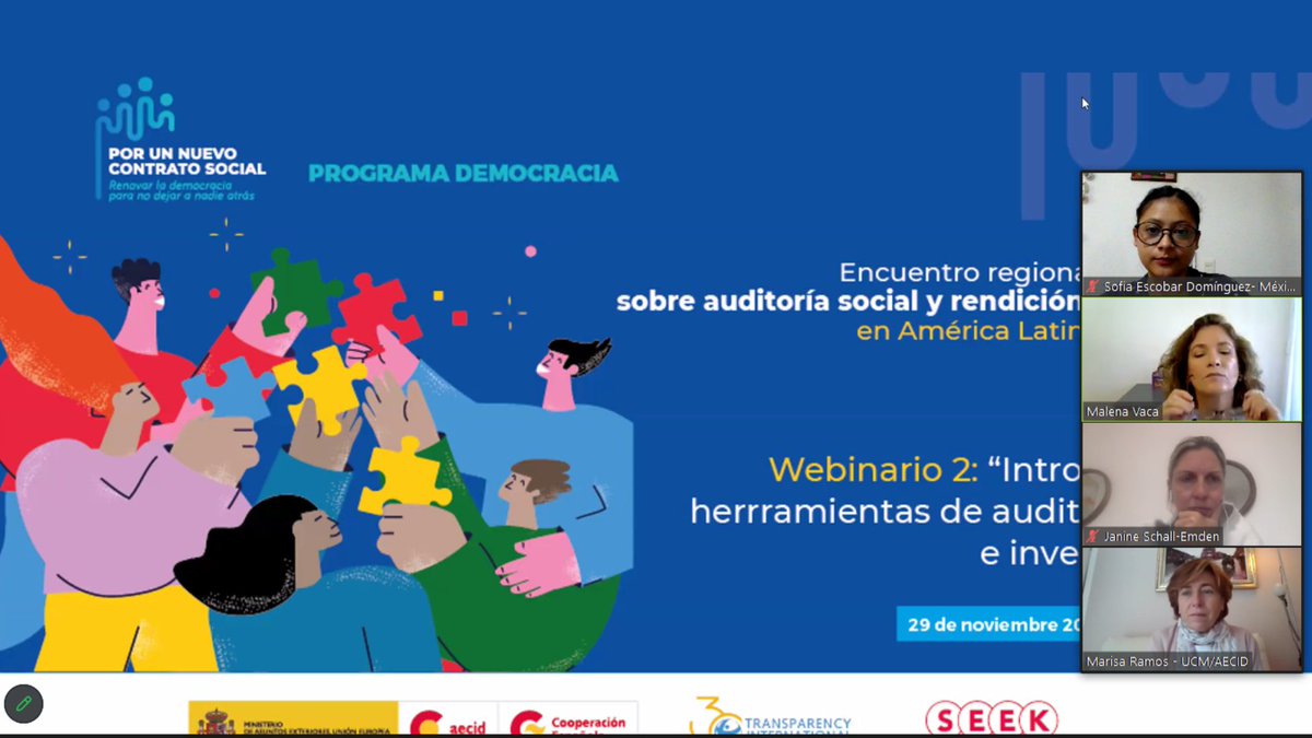 LigalabMx's tweet photo. #Ligalab | Felicidades🥳 a nuestra investigadora del @ObservatorioCCH @_EscoSof , la única participante mexicana del Encuentro regional de jóvenes sobre auditoria social y rendición de cuentas en América Latina y el Caribe🌎, un programa de formación organizado por ⬇️ https://t.co/XpprgGOYus