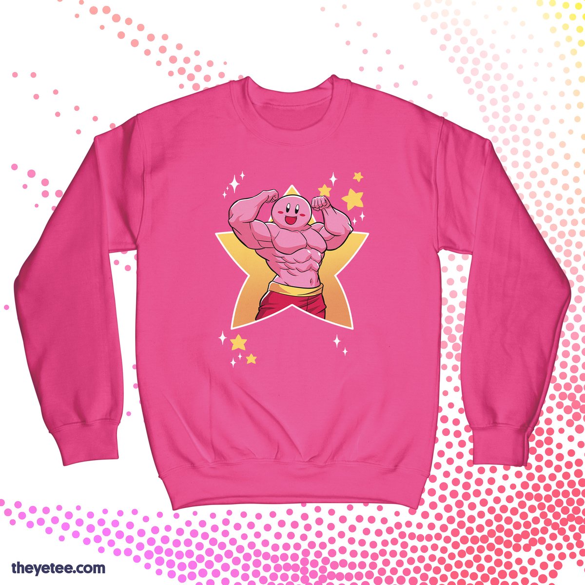 カービィ 「We like to think this tee basically spea」|The Yetee 🌈のイラスト
