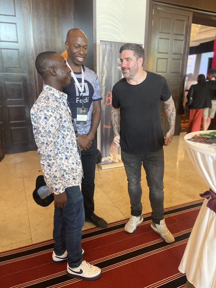 BTC4Revolution's tweet photo. Today with @PeterMcCormack and @obi at the #ABC 🔥🥰😍 https://t.co/poozaf32Nx