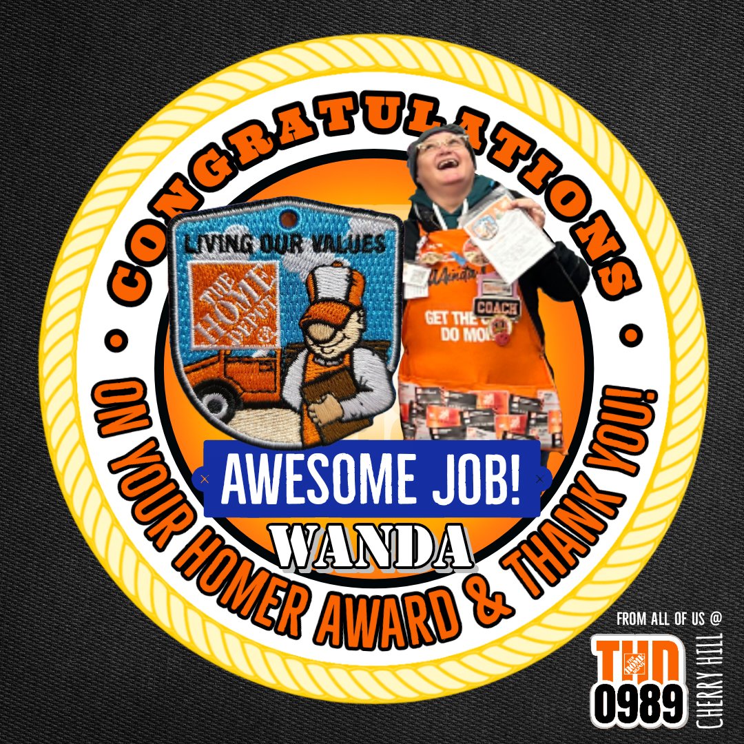 thd0989's tweet photo. Recognizing three of our own! Congratulations to Edwina, Wanda & James!
#Congratulations
#recognition
#livingourvalues
#awesomejob
#Get
#ThankYou #THD0989
#NJM233
#HomeAwards0989
@racjr77
@JohnRoberson36
@wilkie_cindy
@Lavelle_0989
@Endyguzman9
@tperez1120
@cicco87 https://t.co/ETtTSiFyXc