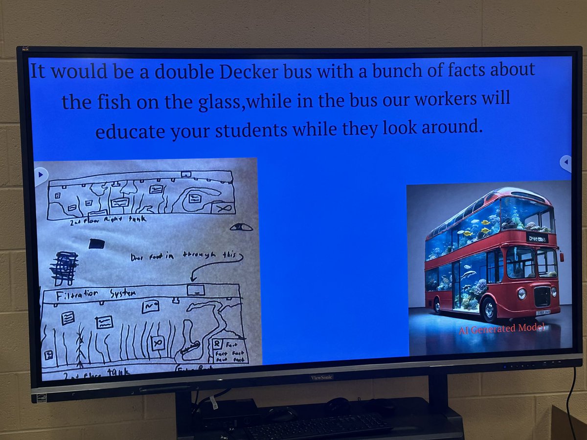 HSheltonCTE's tweet photo. 5th/6th Stem Enrichment created portable aquariums to visit schools since many can not travel to an aquarium. Thanks to our kindergarten teachers and admin for listening to their presentations today! https://t.co/Rmty9dSIrj