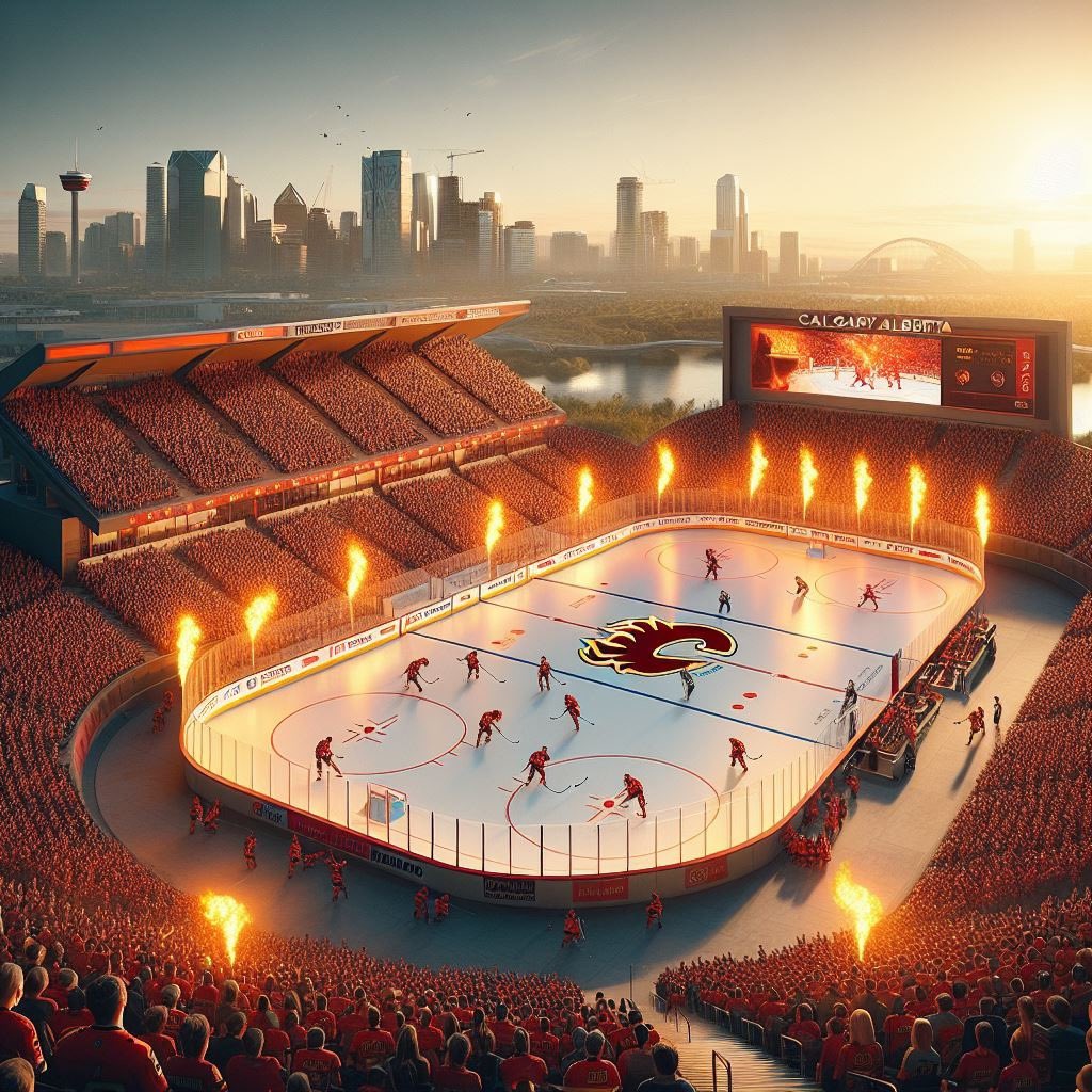 Dome__Foam's tweet photo. Some leaked images of the #Flames proposed arena renderings. (Leaked by me). Which is your favourite? https://t.co/5c54ztHgBo