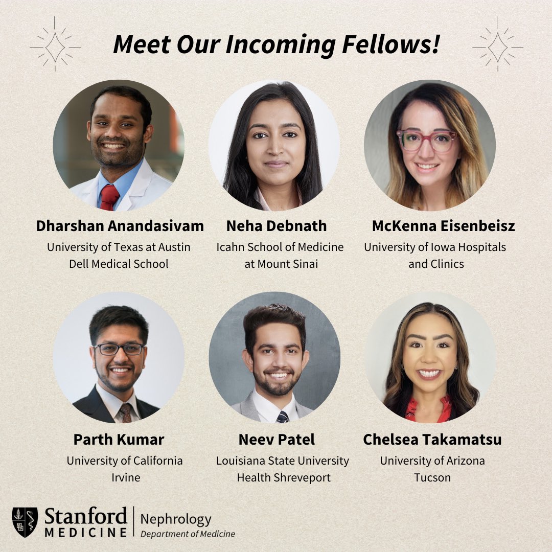 Stanford Nephrology (@stanfordneph) on Twitter photo Thrilled to welcome a phenomenal group of physicians and soon to be Nephrologists to the <a href="/StanfordNeph/">Stanford Nephrology</a> family!
#Match2024 #MatchDay Thrilled to welcome a phenomenal group of physicians and soon to be Nephrologists to the <a href="/StanfordNeph/">Stanford Nephrology</a> family!
#Match2024 #MatchDay