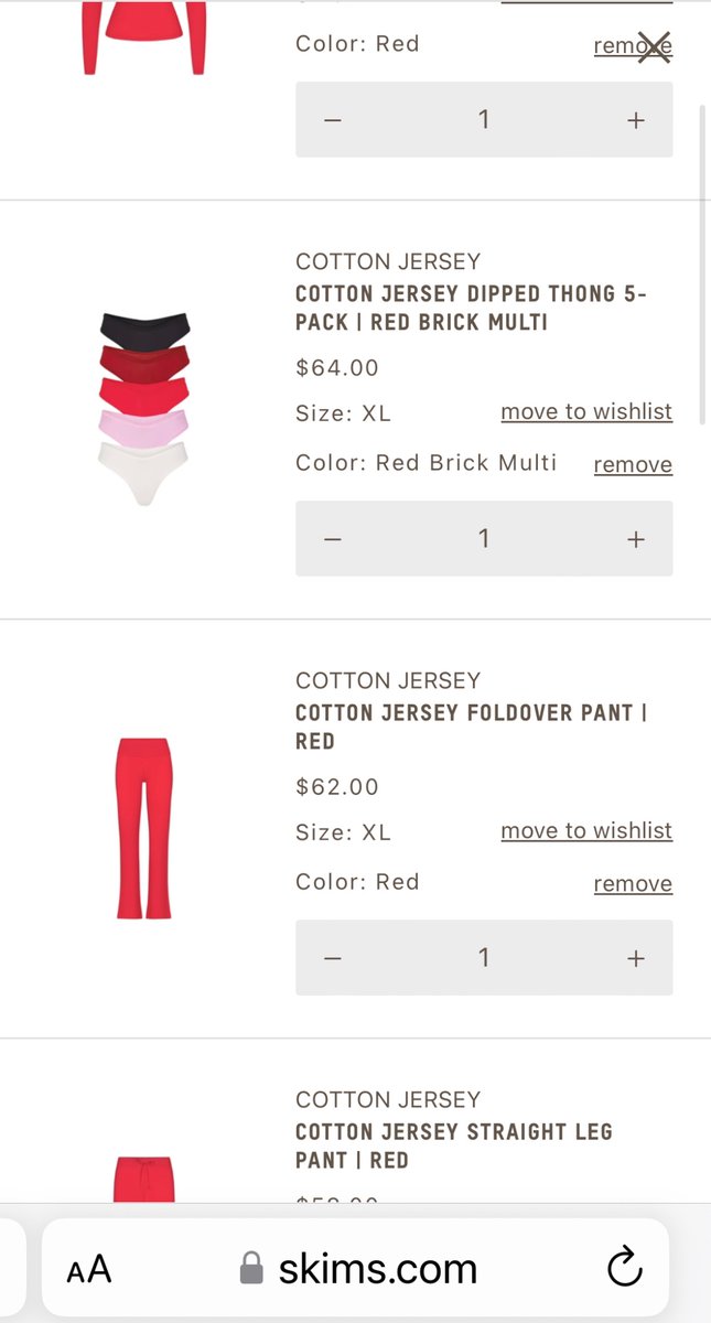 AlexisAllard's tweet photo. I need all of the cotton jersey in Red ❤️
@KimKardashian #skimscart https://t.co/4faRw9w7N8