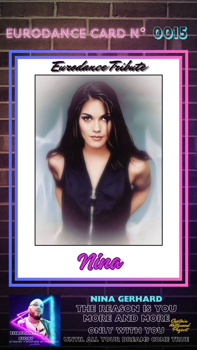 Eurodance_Story's tweet photo. Eurodance Card : Nina
#eurodance #nina #ninagerhard #captainhollywoodproject #intermission https://t.co/kC5VMTYEbv