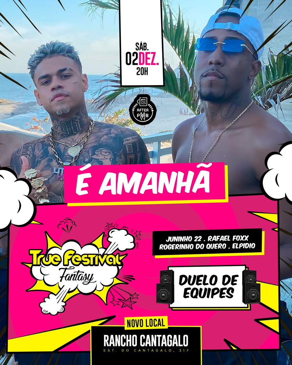 É amanhã! 🔥🔥🔥🔥